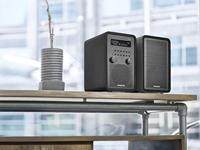 Sangean DDR-60 Radio DAB+, DAB, VHF (FM) AUX, Bluetooth, NFC Incl. afstandsbediening, Wekfunctie Zwart - thumbnail