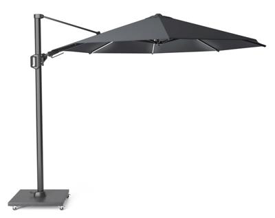 Platinum | Zweefparasol Challenger T² Glow Ø350 cm | Antraciet