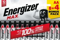 Energizer batterijen Max AA, blister van 8 stuks + 4 stuks gratis - thumbnail