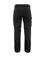 Blåkläder Dames Service werkbroek Stretch 71591845 | Zwart | Maat 52 - 7330509813515 - thumbnail