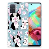 Samsung Galaxy A71 | TPU Hoesje | Hondjes - thumbnail