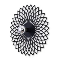 Ylumen Wandlamp Ombra Ø 50 cm zwart - thumbnail