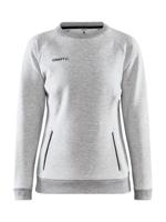 Craft 1910628 Core Soul Crew Sweatshirt W - Grey Melange - S - thumbnail