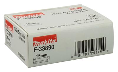 Makita F-33890 Brad gegalv. 15mm - thumbnail