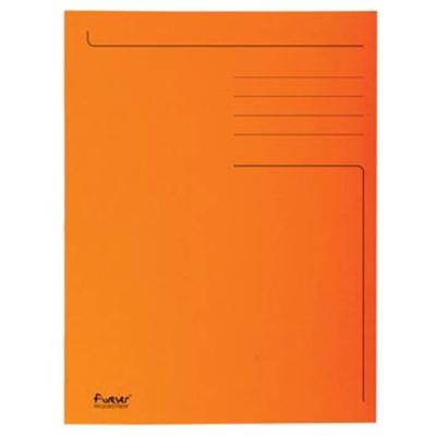 Exacompta dossiermap Foldyne ft 24 x 35 cm (voor ft folio), oranje, pak van 50 stuks Exacompta dossiermap Foldyne ft 24 x 35 cm (voor ft folio), oranje, pak van 50 stuks