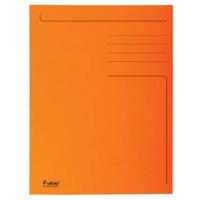 Exacompta dossiermap Foldyne ft 24 x 35 cm (voor ft folio), oranje, pak van 50 stuks - thumbnail