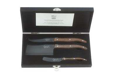 Laguiole Style de Vie Luxury Line Kaasmessenset 3-delig Laguiole Style de Vie Luxury Line Kaasmessenset 3-delig