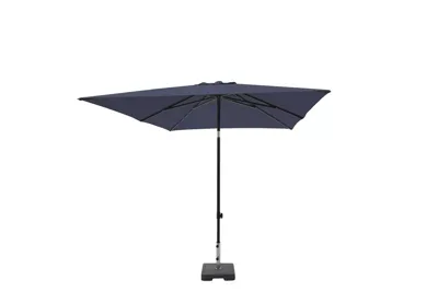 Madison Parasol Moraira Push-up Vierkant 230x230cm - Saffier Blauw