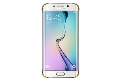 Galaxy S6 Edge Clear Cover goud EF-QG925BFEGWW Galaxy S6 Edge Clear Cover goud EF-QG925BFEGWW