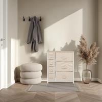 hjh LIVING Kast Foldress (7 vakken, Beige) - thumbnail