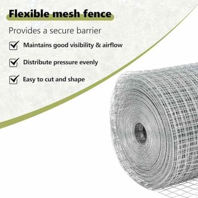 VidaXL Hek met paal zilver 1 x 25 m staal