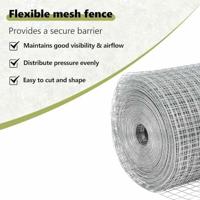 VidaXL Hek met paal zilver 1 x 25 m staal - thumbnail