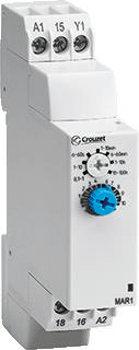 Crouzet 88827115 MAR1 Tijdrelais Multifunctioneel 1 stuk(s) Tijdsduur: 1 s - 100 h 1x wisselcontact