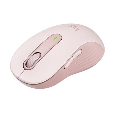 Logitech Signature M650 L Muis Radiografisch, Bluetooth Maat: L Optisch Roze 5 Toetsen 4000 dpi