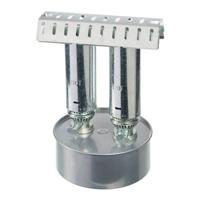 Kasverwarmer met 2 branders 4.5l tot 5 m2 - thumbnail