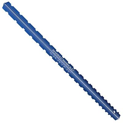 MusicNomad MN821 Tri-Beam 3 &apos;n 1 Dual Notched & Precision Straightedge voor elektrische en akoestische gitaar