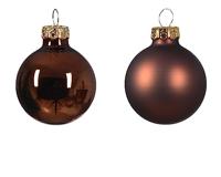 Kerstbal gls d3.5 cm esprss ass 16st kerst Decoris - Decoris - thumbnail