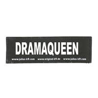 Julius-K9 tekstlabel Dramaqueen 11 x 3 cm - thumbnail