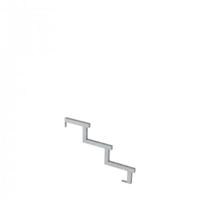 Trapbalk Staal 3 Treden - 34,2º - thumbnail