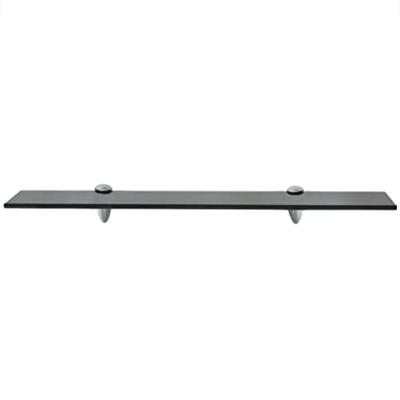 VidaXL Zwevend schap 60x10 cm 8 mm glas VidaXL Zwevend schap 60x10 cm 8 mm glas