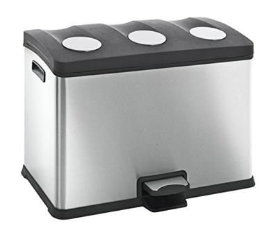 EKO pedaalemmer rejoice 3x12 l matzilverkleurig