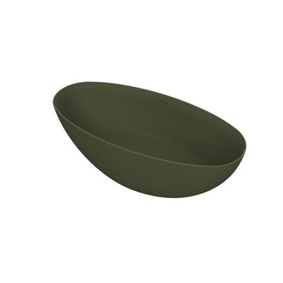 Vrijstaand Ligbad Arcqua Ica 170x80 Mat Groen Arcqua