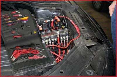 KS Tools 150.0895 12/24 V diagnose test- en meetkabelset, 25-delig