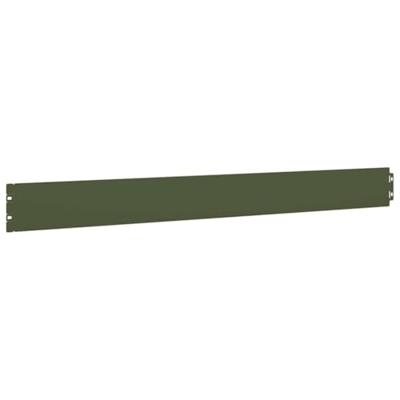VidaXL Gazonranden 10 st 10x103 cm koudgewalst staal olijfgroen VidaXL Gazonranden 10 st 10x103 cm koudgewalst staal olijfgroen