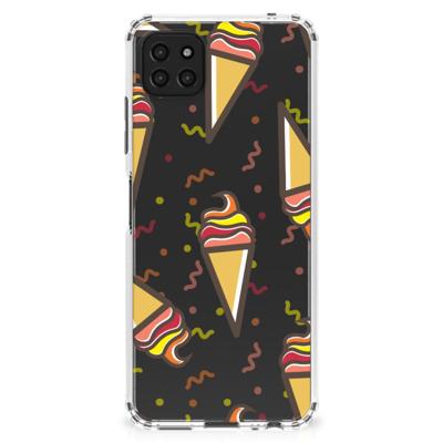 Samsung Galaxy A22 5G Beschermhoes Icecream Samsung Galaxy A22 5G Beschermhoes Icecream