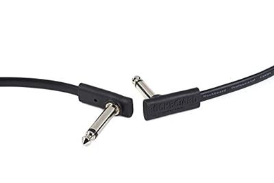 RockBoard Flat Patch Cable mono jack haaks 20 cm