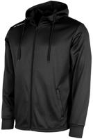Stanno 408012 Field Hooded Full Zip Top - Black - S - thumbnail
