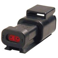 TE Connectivity DTM04-2P-E005 Male behuizing (kabel) DTM Totaal aantal polen: 2 Inhoud: 1 stuk(s) - thumbnail