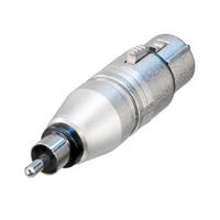 Neutrik NA2FPMM adapter XLR female - RCA male - thumbnail