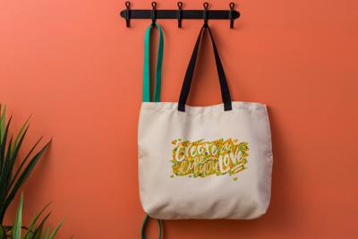 Draagtas voor snijplotter Cricut Tote Zwart Beige