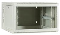 DSI 6U witte wandkast (kantelbaar) met glazen deur - DS6606W-DOUBLE server rack - thumbnail
