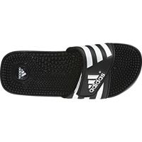 Adidas Adissage Slipper zwart wit - thumbnail