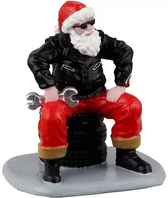 Cool Santa Kerst LEMAX - Lemax