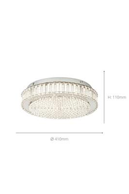 Stars of Light Design plafondlampMaragall 9-lichts zwart - 39532