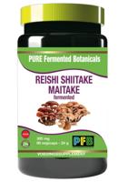 SNP Reishi shiitake maitake fermented 300mg puur 60 Vegetarische capsules - thumbnail