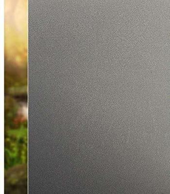 Wicotex raamfolie statisch vorst zwart 90x200cm