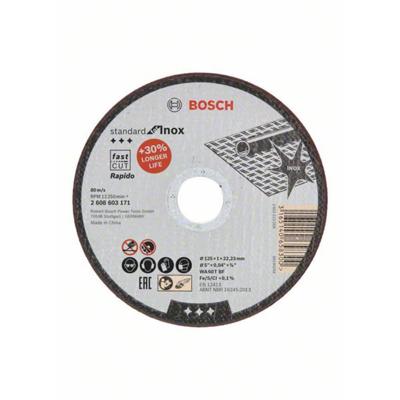 Bosch Accessoires Doorslijpschijf Inox | 115 X1 | Recht - 2609256320
