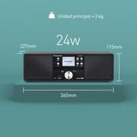 Panasonic SC-DM202EG-K Bluetooth speaker Zwart - thumbnail