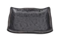 Matzwarte Saus Schotel - Tetsu Kessho Matte - 9 x 9cm - thumbnail