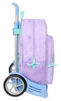 Schoolrugzak met Wielen Frozen Spirit Lila 33 x 42 x 14 cm - thumbnail