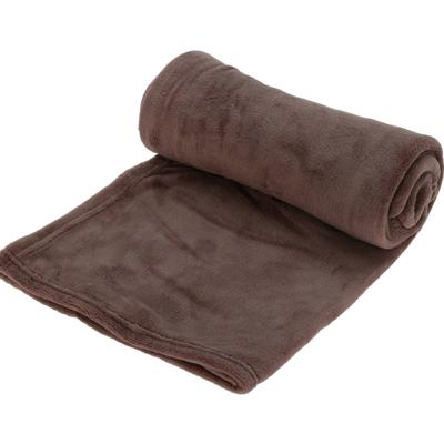 Fleece deken 125x150cm taupe