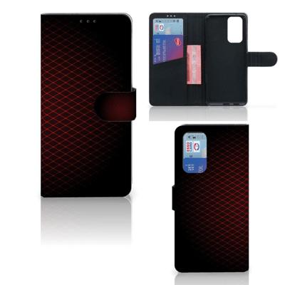 OnePlus 9 Pro | Telefoon Hoesje | Geruit Rood OnePlus 9 Pro | Telefoon Hoesje | Geruit Rood