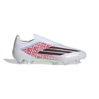 adidas F50 Lamine Yamal Elite Veterloze Gras Voetbalschoenen (FG) Wit Felrood Zwart - thumbnail