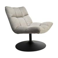 Dutchbone Fauteuil 'Bar' kleur Lichtgrijs - thumbnail