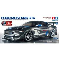Tamiya 1:10 RC auto Elektro Straatmodel Ford Mustang GT4 Brushed 4WD Bouwpakket TT-02 - thumbnail