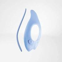 Bauerfeind GenuTrain P3 Patella Kniebrace - 4 - Rechts - Grijs - thumbnail